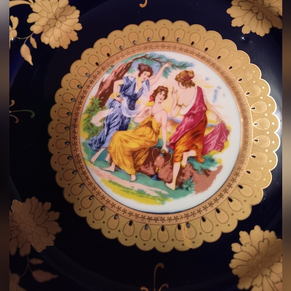 Vintage Limoges style porcelain dish - Picture 2 of 6